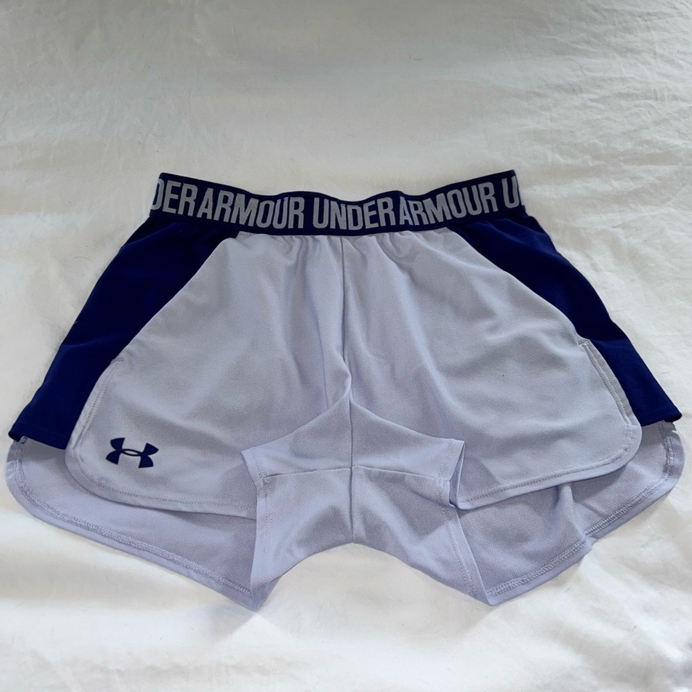 Under armour running shorts with pockets 3” inseam - size S